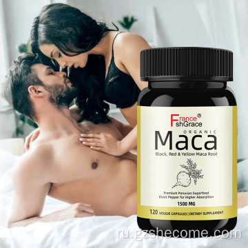 Дополнение экстракта MACA помогает со стрессом капсул MACA